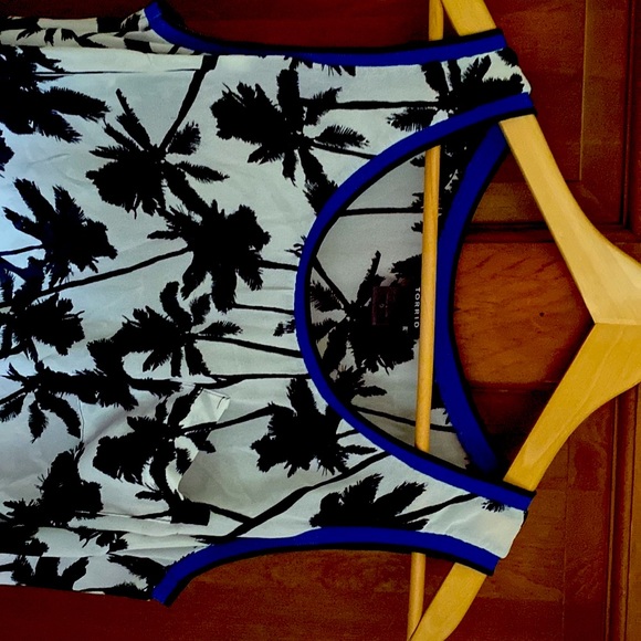 Torrid sheer palm tree tank size 0x - Picture 5 of 5